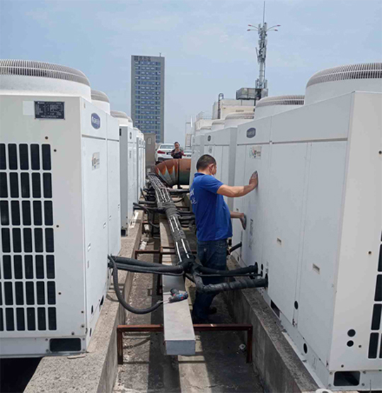 毕节中央空调制热和不制冷系统维修方法